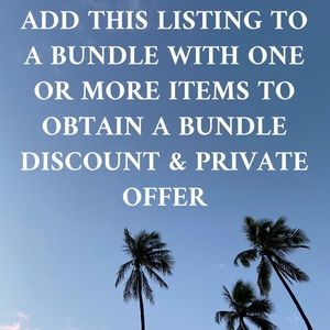 Bundle Discount 🖤